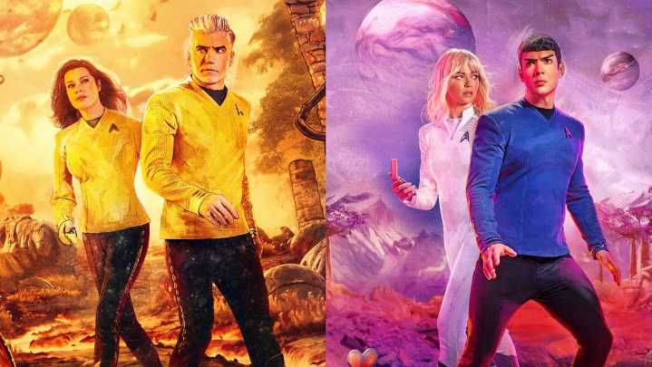 STAR TREK: STRANGE NEW WORLDS Reveals Groovy Characters Posters and Season Episode Titles