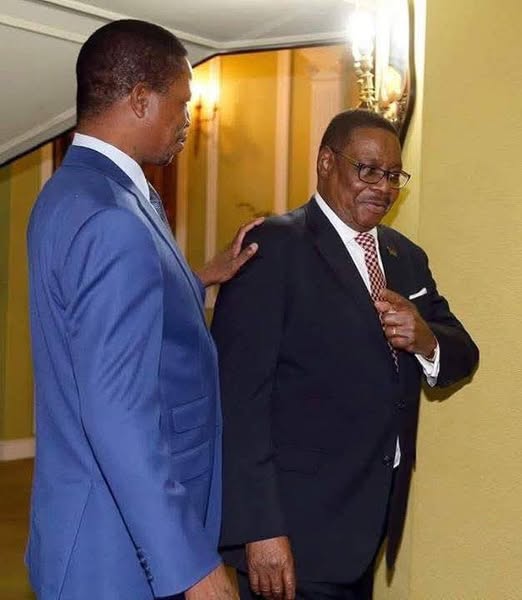 Mutharika Mourns Zambia’s Edgar Lungu: “A Brother and True Statesman”