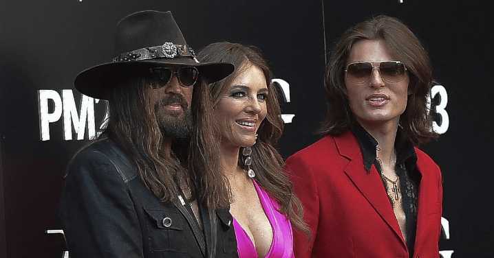 Billy Ray's Romance With Liz Hurley Hits Snag Over 'Third Wheel' Son
