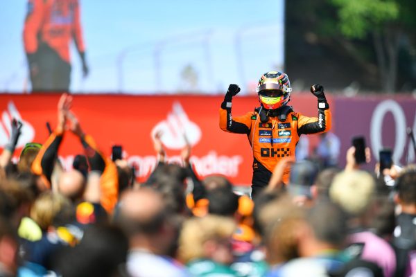 Oscar Piastri wins Spanish Grand Prix, as George Russell and Max Verstappen clash in late drama