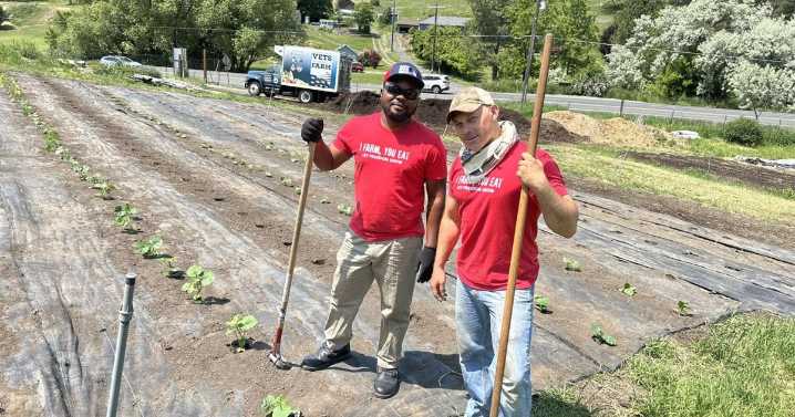 Veterans find support and sense of purpose through farming program in south Spokane