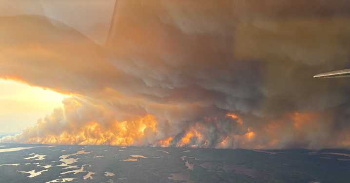 Los incendios forestales en Canadá afectan la calidad del aire en Estados Unidos