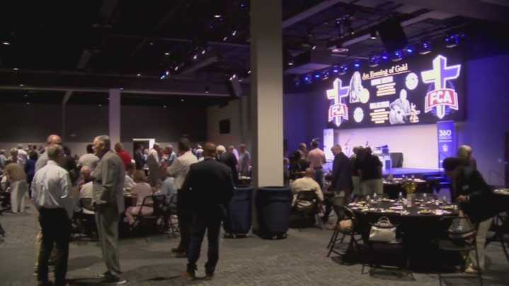 Central Arkansas Fellowship of Christian Athletes celebrate an ‘Evening of Gold’