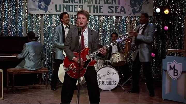 BACK TO THE FUTURE Cast Need Your Help Finding Marty McFly's Missing Red Guitar