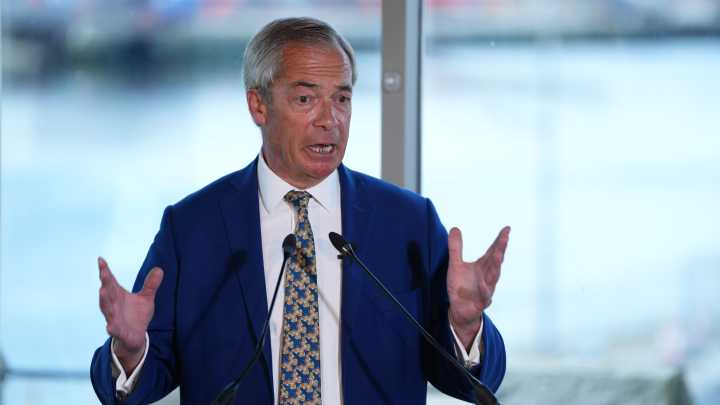 Farage blasts 'net stupid zero' for destroying jobs and pledges to 'save' UK gas ahead of showdown Scottish by