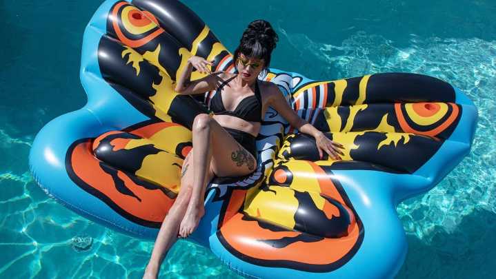 Lounge Around on a Kaiju in This Amazing Mothra Pool Float