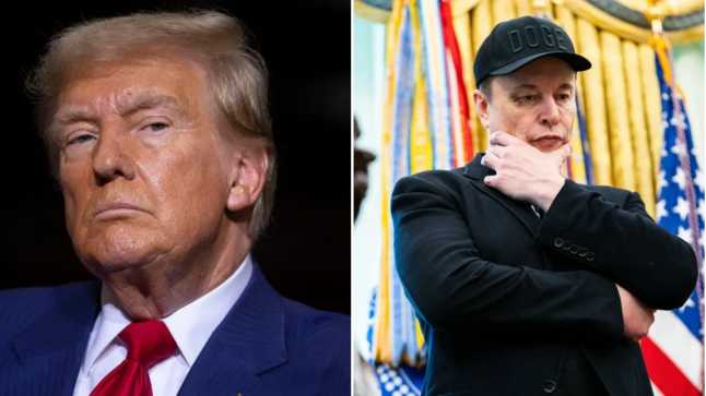 Donald Trump says he has ‘no desire’ to mend bromance with Elon Musk