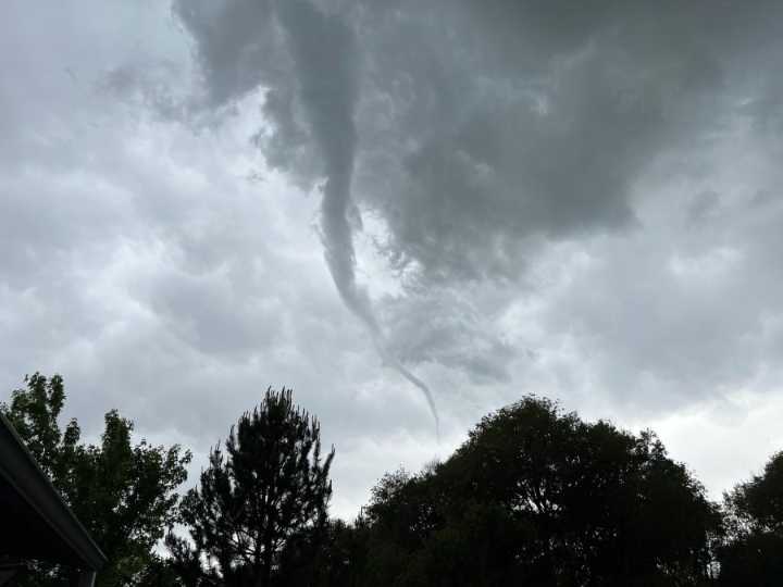 Funnel cloud over Widefield on Friday