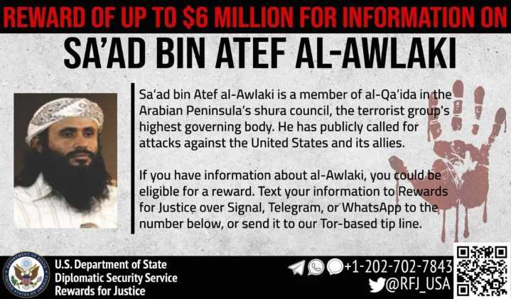 Yemen’s al-Qaida branch leader threatens Trump, Musk and others