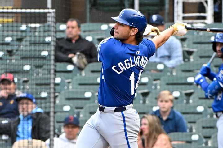 Where should Jac Caglianone hit in the Royals order?