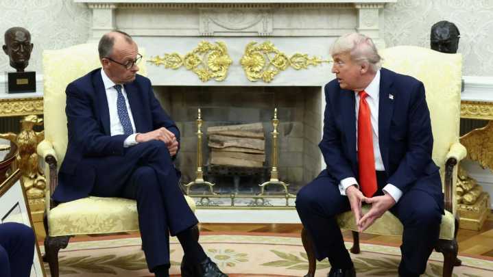 Trump, Germany's Merz begin talks on Ukraine and trade in cordial White House meeting