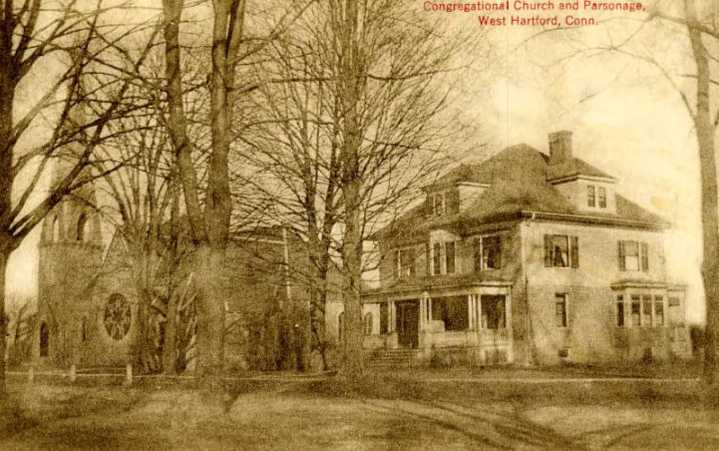 From the West Hartford Archives: Congregational Church Parsonage