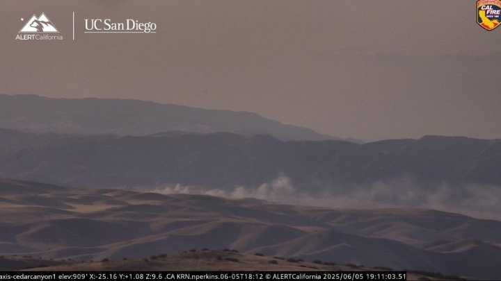 KCFD battle 'Jack Fire' near Hwy. 46, west of Bakersfield; stands at 50 acres
