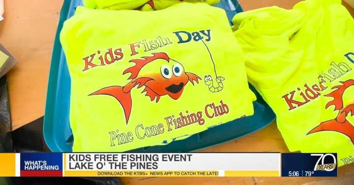 Kids Fish Day on Lake O' the Pines