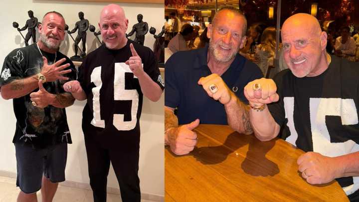 6-Time Mr. Olympia Champion Dorian Yates Honored With Commemorative 60th Anniversary Mr. Olympia Ring Presented by Steve Weinberger – Fitness Volt
