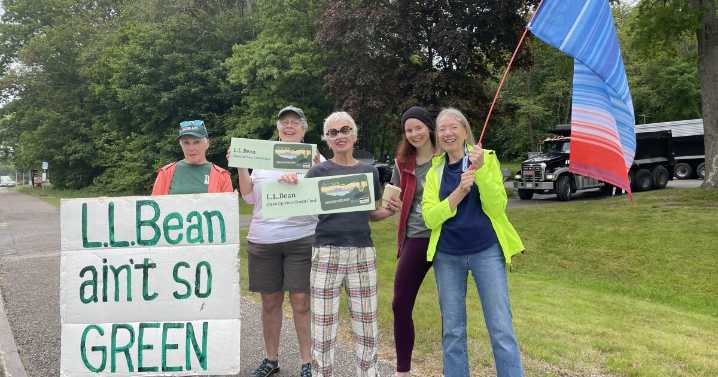 Activists call on L.L. Bean to divest from fossil fuels