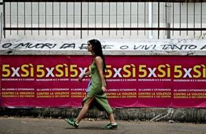 Italy holds referendum on citizenship, workers’ rights