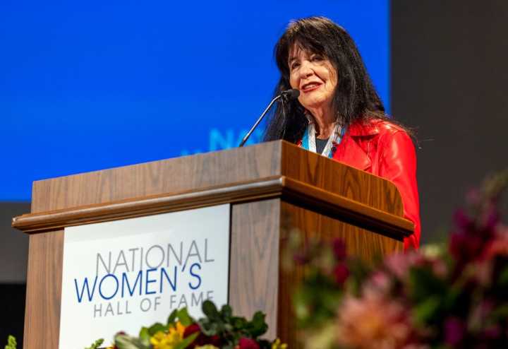 Poet Joy Harjo readies a musical play for Idyllwild Arts’ festival week event
