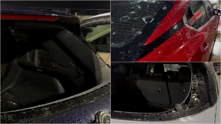 Granizo daña carros en concesionario al norte de Texas