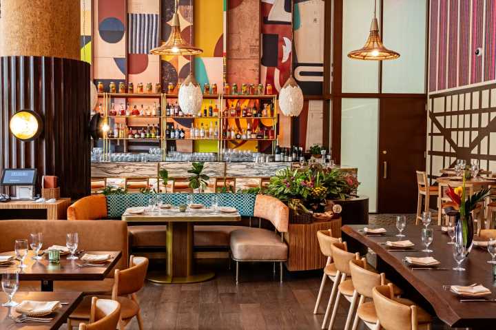Marcus Samuelsson Opens a Color-Blasted, Globe-Trotting Restaurant in DC