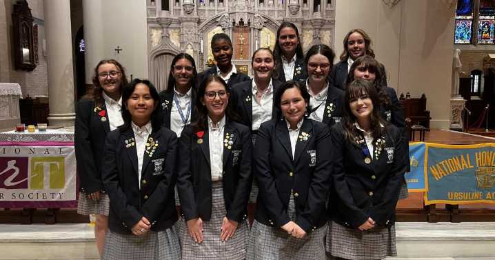Ursuline music honor society wins state award
