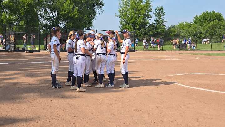 Grass Lake pulls away from Columbia Central for softball regional title