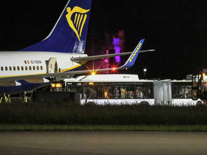 Turbulence hits Ryanair flight, forcing emergency landing, injuring 9