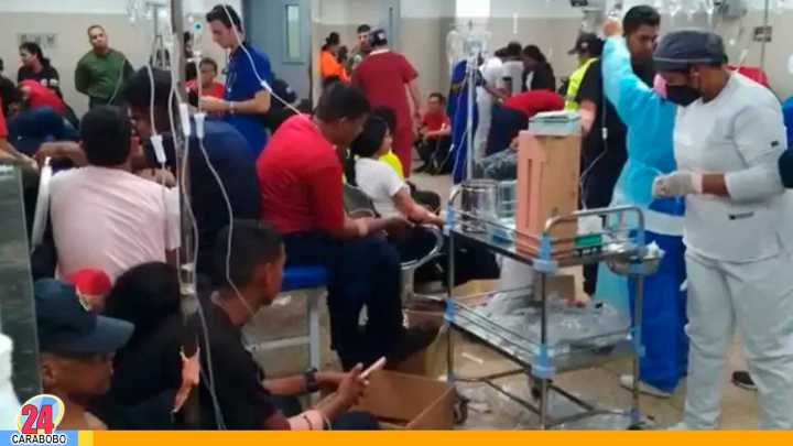 Más de 150 funcionarios policiales resultaron intoxicados en Maturín