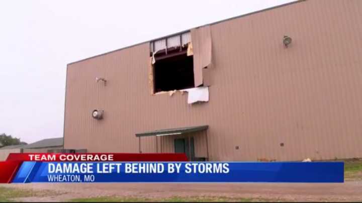 Storms hit Wheaton, leaving damage at local church