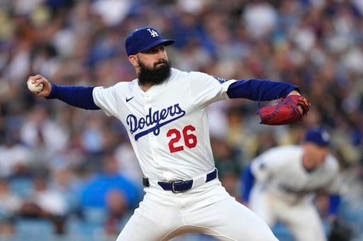 Gonsolin joins Glasnow, Sasaki and Snell among 14 Dodgers pitchers on injured list