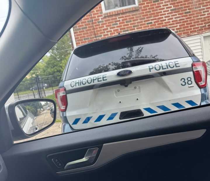 Chicopee police cruiser spotted in Philadelphia causes social media buzz