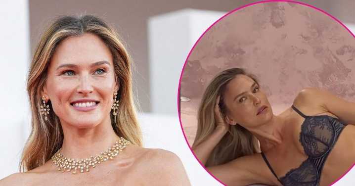 Bar Refaeli Shows Off Her Bum In Sexy Black Lingerie: Steamy Clip