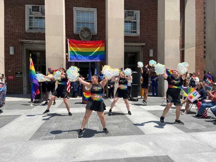 Queens Borough Hall hosts vibrant Pride Month kickoff with community voices and calls for unity