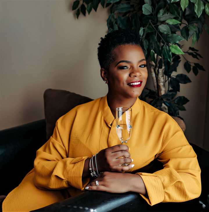 Nayanna Ferguson Moves Spirits with Black