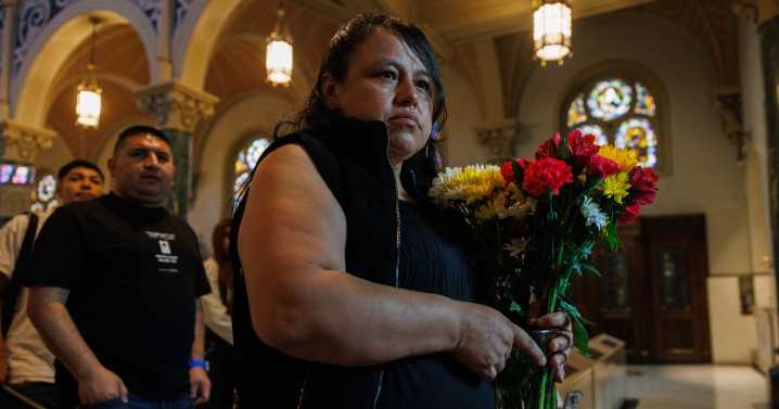 Lucy Garzón finally lays her son to rest after his death in ICE custody months ago