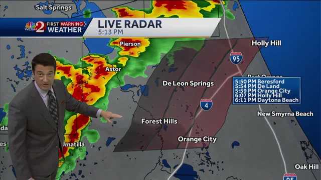 A few strong storms tonight but storm coverage lowers Friday.