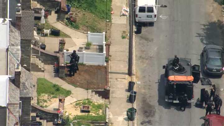 Suspect barricaded inside home after assaulting Philadelphia fire lieutenant: police