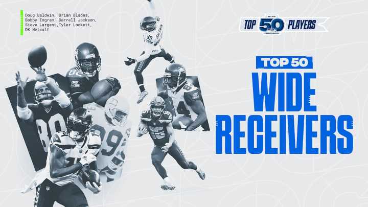 Hall Of Famer Steve Largent & Six Other Receivers Round Out Seahawks Top 50 Players