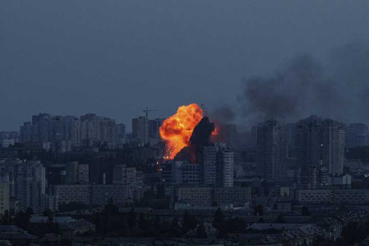 Russian missile and drone attacks across Ukraine kill 4, injure around 50