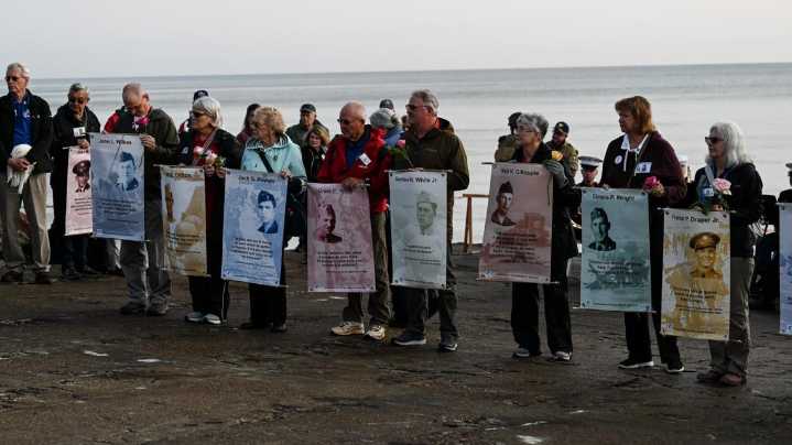 Virginia Guard honors D-Day heroes at Omaha Beach