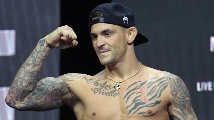 Dustin Poirier teases epic custom mouthpiece for UFC 318 retirement fight
