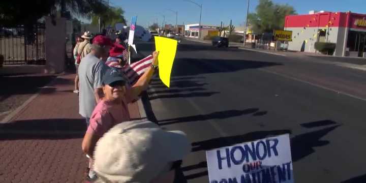 Tucson veterans mark 81st anniversary of D-Day and protest VA cuts