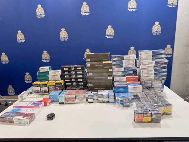 North Vancouver RCMP seize thousands of contraband cigarettes