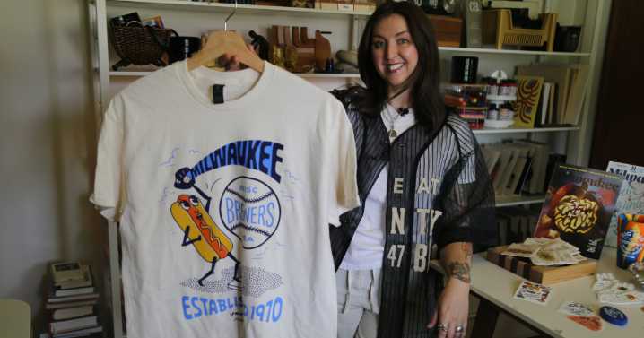 Brewers team up with Glendale graphic designer Whitney Nettles for special t