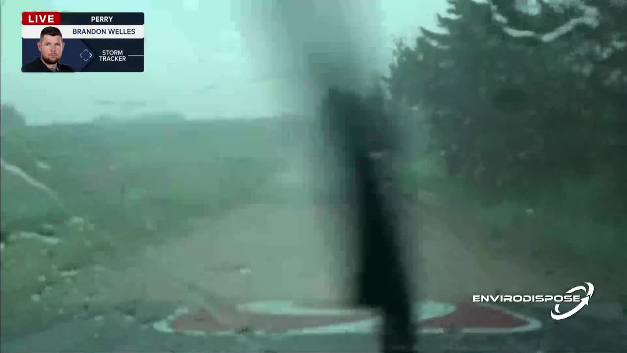 Confirmed tornado reported near Perry