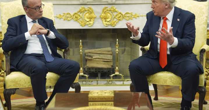 Trump, Merz discuss Ukraine support amid calls for tougher sanctions on Russia