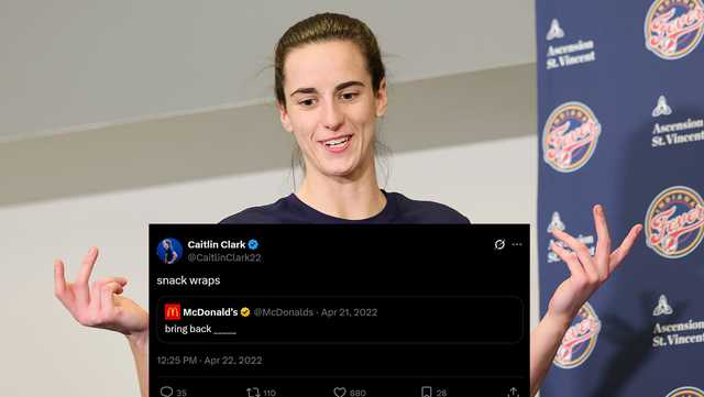Caitlin Clark: Fast-food influencer?