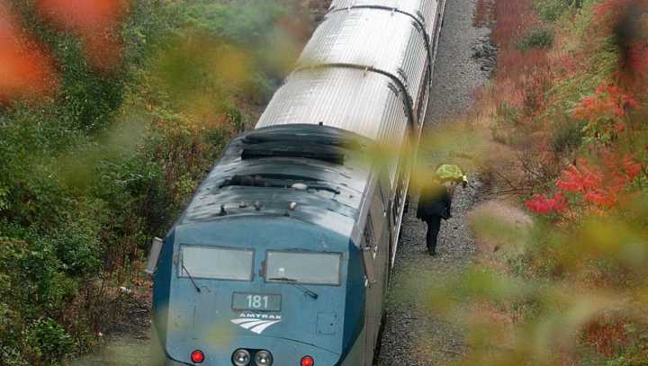 Woman killed by Amtrak train in Exeter while saving dog on tracks