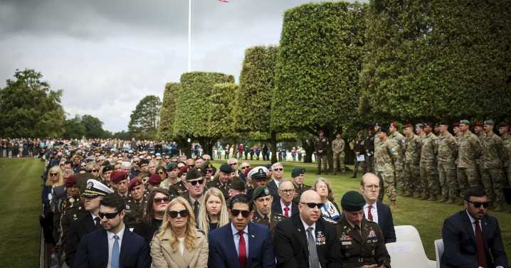 D-Day veterans return to Normandy to mark 81st anniversary of landings