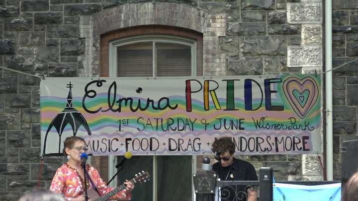 Elmira celebrates Pride Month in Wisner Park